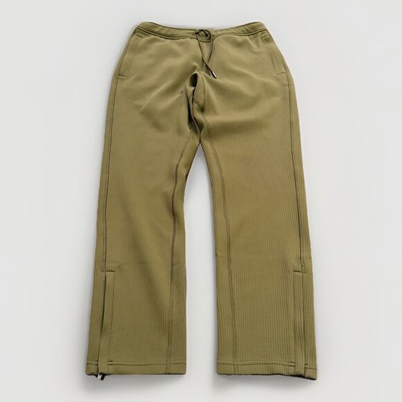Reigning Champ Mens Green Zip Pockets Jogger Running Ankle Zip Sweatpants Size M - Picture 1 of 9
